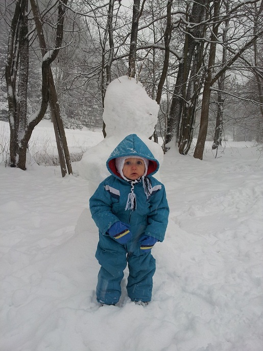 kubík a sněhulák